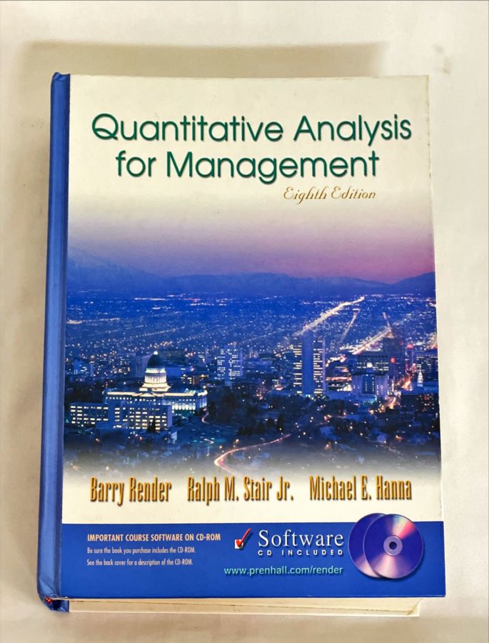 Quantitative Analysis For Management – Barry Render E Outros – Touché ...