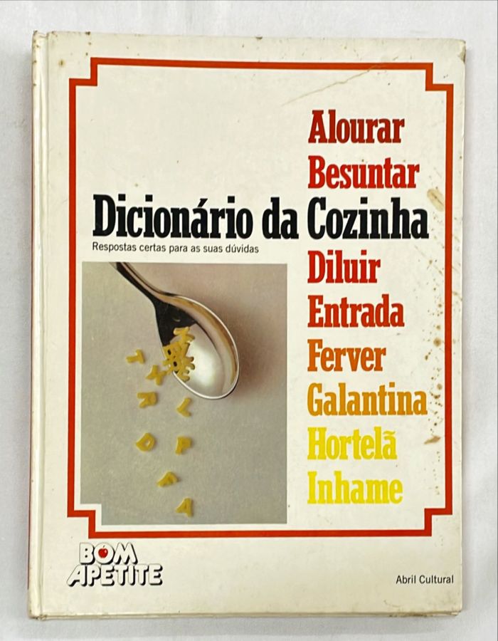 Pequeno Dicionário de Gastronomia - Maria Lucia Gomensoro