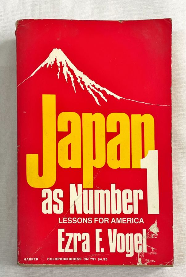 <a href="https://www.touchelivros.com.br/livro/japan-as-number-1-lessons-for-america/">Japan as Number 1 – Lessons For America - Ezra F. Vogel</a>