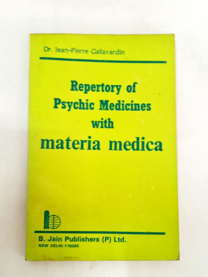 <a href="https://www.touchelivros.com.br/livro/repertory-of-psychic-medicines-with-materia-medica/">Repertory of Psychic Medicines With Materia Medica - Jean Pierre Gallavardin</a>