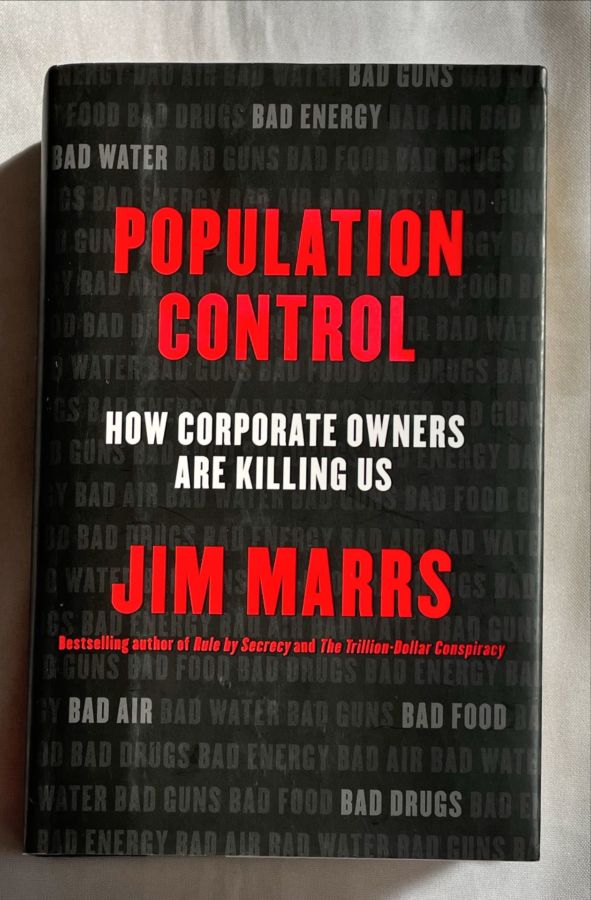 Population Control How Corporate Owners Are Killing Us Jim Marrs Touch Livros