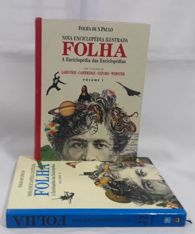 Nova Enciclopedia Ilustrada Folha – 2 Volumes – Folha – Touché Livros