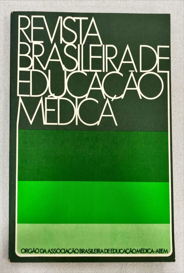 Revista Brasileira De Educação Médica - Vários Autores