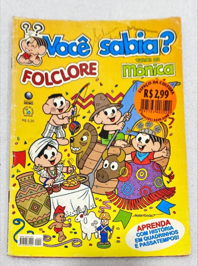 <a href="https://www.touchelivros.com.br/livro/turma-da-monica-voce-sabia-folclore/">Turma Da Mônica – Você Sabia? – Folclore - Mauricio de Sousa</a>