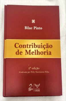 <a href="https://www.touchelivros.com.br/livro/contribuicao-de-melhoria/">Contribuição De Melhoria - Bilac Pinto</a>