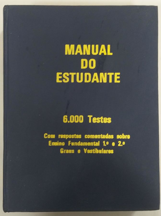 <a href="https://www.touchelivros.com.br/livro/manual-do-estudante/">Manual Do Estudante - Vários Autores</a>
