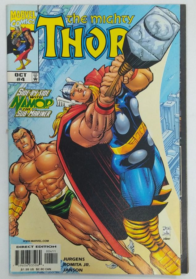 <a href="https://www.touchelivros.com.br/livro/the-mighty-thor-side-by-side-with-namor-the-sub-mariner/">The Mighty Thor – Side By Side With Namor The Sub Mariner - Jurgens ; Romita Jr ; Jason</a>