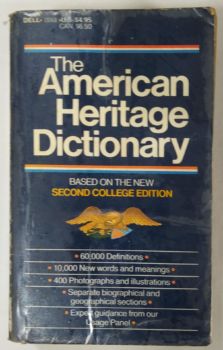 <a href="https://www.touchelivros.com.br/livro/the-american-heritage-dictionary/">The American Heritage Dictionary - Second College Edition</a>