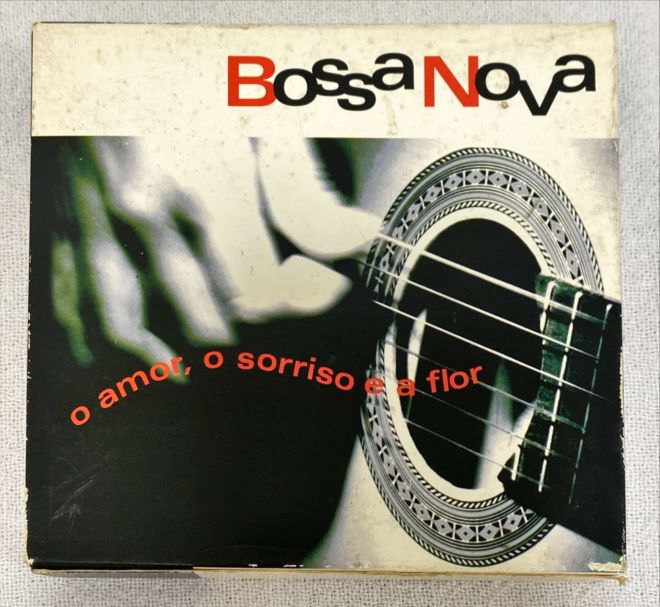 CD Bossa Nova – O Amor, O Sorriso E A Flor (Quatro CD’s)