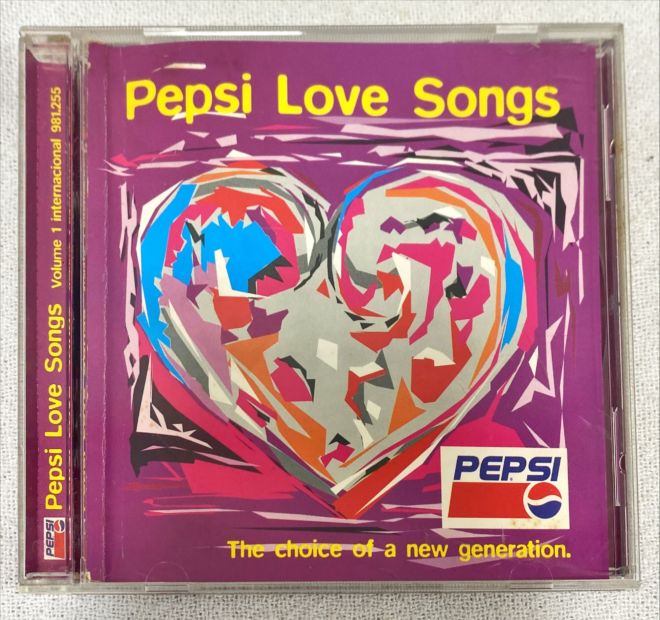 CD Vários Artistas – Pepsi Love Songs: The Choice Of A New Generation Vol. 1 Internacional