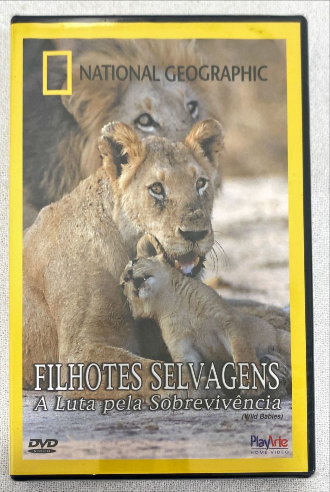 DVD Nacional Geographic – Filhotes Selvagens: A Luta Pela Sobrevivência