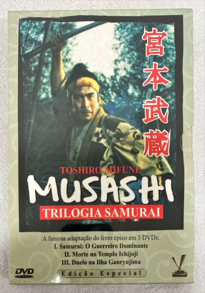 DVD Musashi – Trilogia Samurai