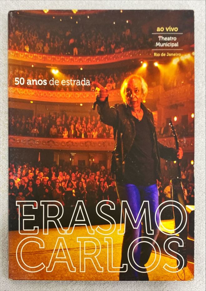DVD Erasmo Carlos – 50 Anos De Estrada