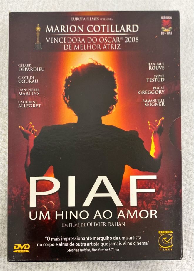 DVD Piaf – Um Hino Ao Amor (Duplo)