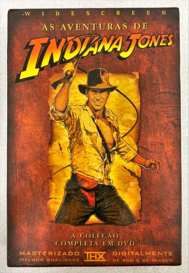 DVD As Aventuras De Indiana Jones (4 Discos)