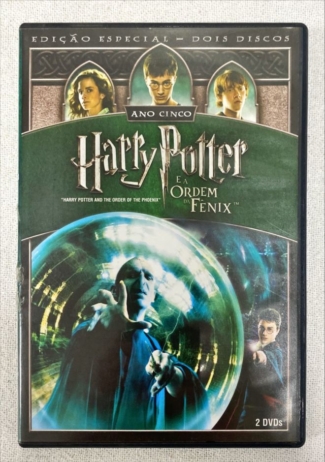 DVD Harry Potter – E A Ordem Da Fênix (Duplo)