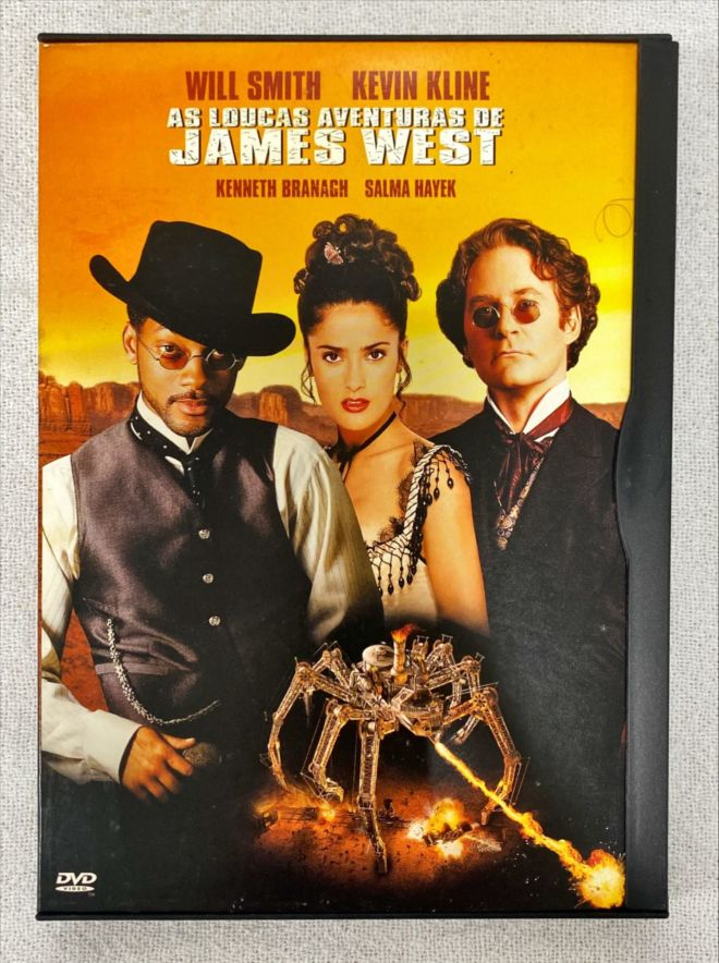 DVD As Loucas Aventuras De James West