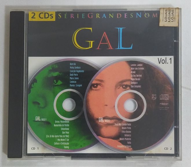 CD Gal – Série Grandes Nomes – Volume 1- 2 Cds