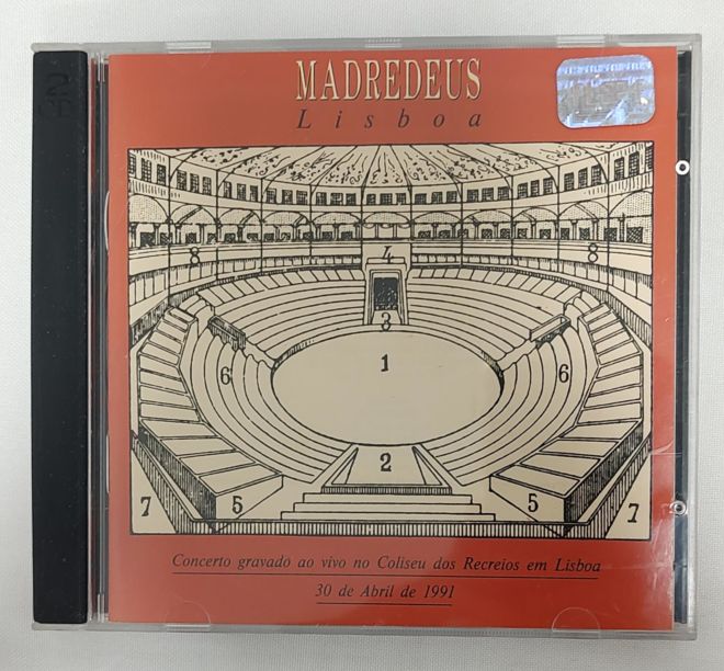 CD Madredeus – Lisboa Ao Vivo (Duplo)