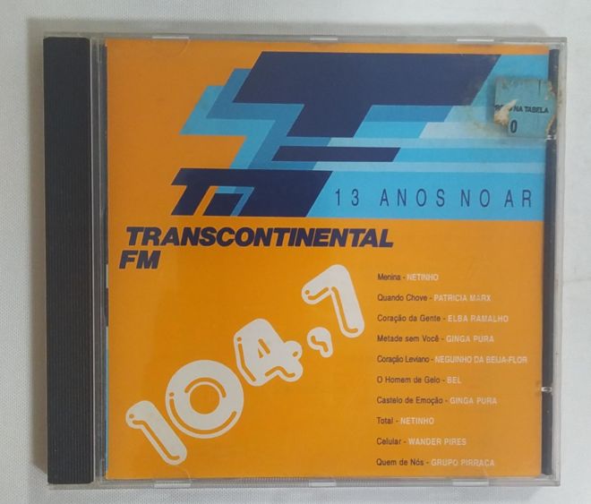 CD Transcpntinental FM 104,7 – 13 Anos No Ar