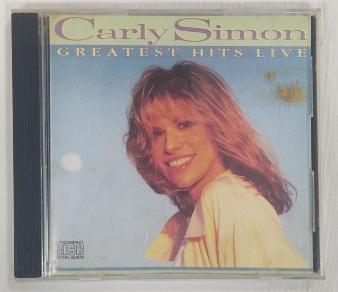 CD Greatest Hits Live – Carly Simon