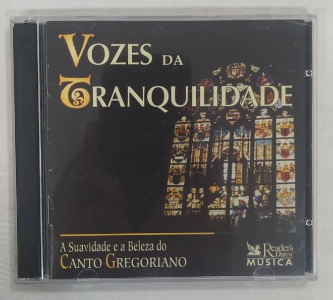 CD Vozes Da Tranquilidade – A Suavidade E A Beleza Do Canto Gregoriano – Volume 1 E 2