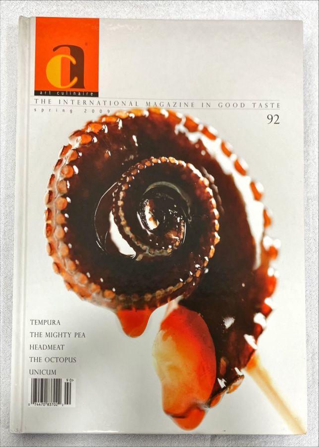 <a href="https://www.touchelivros.com.br/livro/art-culinaire-the-international-magazine-in-good-taste-92/">Art Culinaire: The International Magazine In Good Taste 92 - Vários Autores</a>