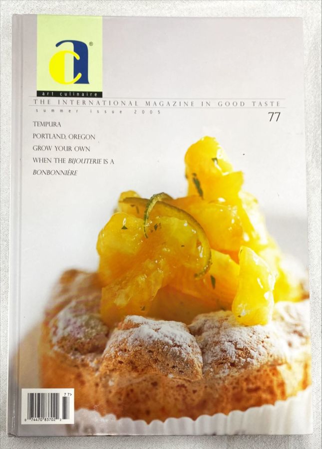 <a href="https://www.touchelivros.com.br/livro/art-culinaire-the-international-magazine-in-good-taste-77/">Art Culinaire: The International Magazine In Good Taste 77 - Vários Autores</a>