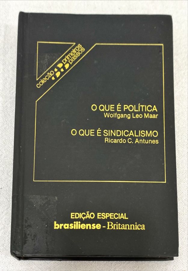 <a href="https://www.touchelivros.com.br/livro/o-que-e-politica-o-que-e-sindicalismo/">O Que É Política – O Que É Sindicalismo - Wolfgang Leo Maar; Ricardo C. Antunes</a>