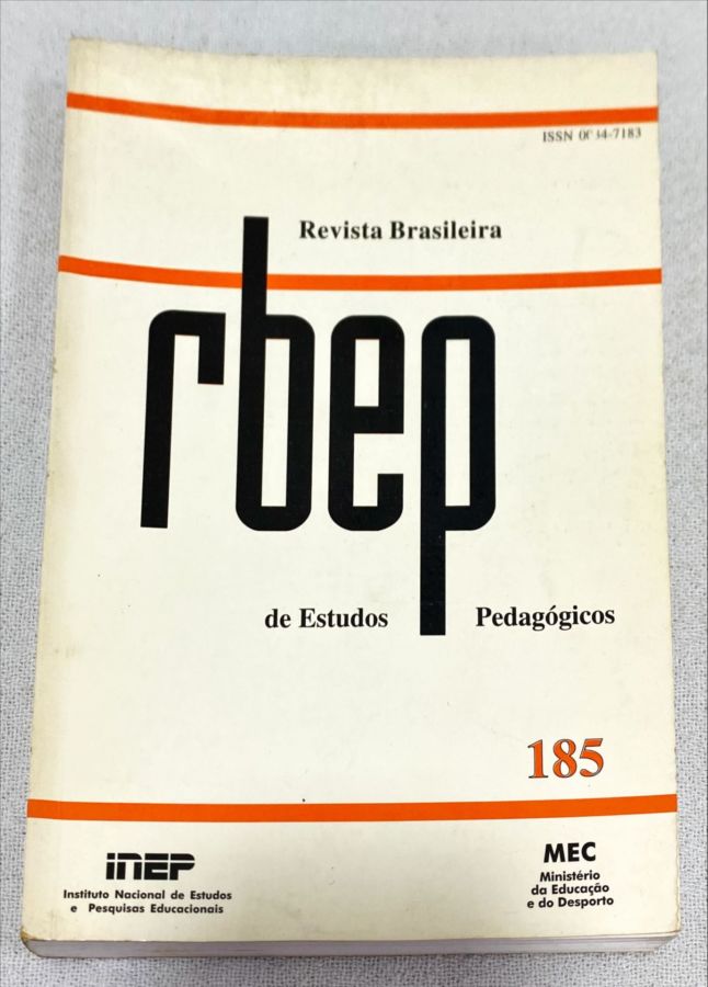 <a href="https://www.touchelivros.com.br/livro/rdep-revista-brasleira-de-estudos-pedagogicos/">Rdep – Revista Brasleira De Estudos Pedagógicos - Vários Autores</a>