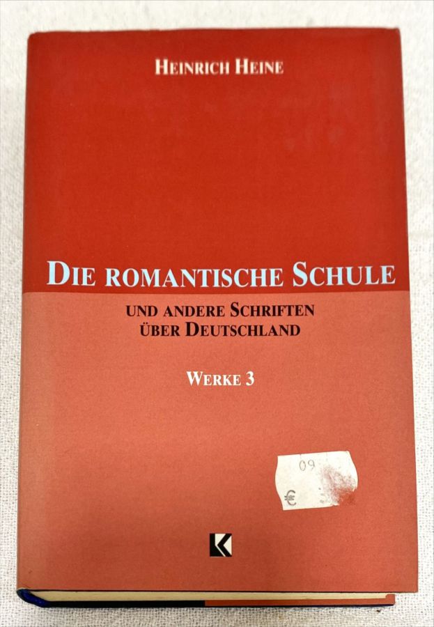 <a href="https://www.touchelivros.com.br/livro/die-romantische-schule/">Die Romantische Schule - Heinrich Heine</a>