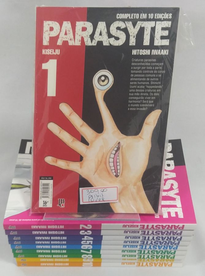 <a href="https://www.touchelivros.com.br/livro/colecao-mangas-parasyte-completa-10-volumes/">Coleção Mangás Parasyte Completa – 10 Volumes - Hitoshi Iwaaki</a>