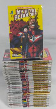 <a href="https://www.touchelivros.com.br/livro/colecao-mangas-my-hero-academia-volumes-1-ao-24/">Coleção Mangás My Hero Academia – Volumes 1 Ao 24 - Kohei Horikoshi</a>